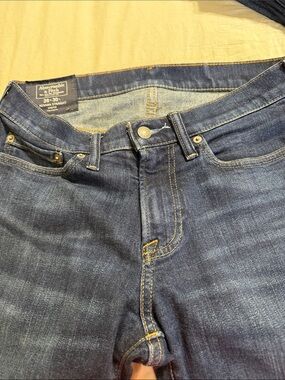 Abercrombie & Fitch Men's Indigo Slim Straight Jeans
